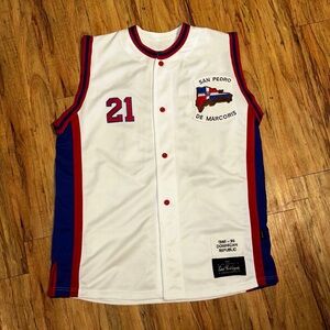 San Pedro de Macoris White and Blue Jersey sosa